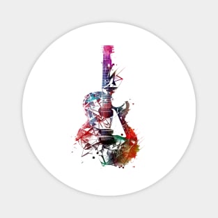 Guitar music art #guitar #music Magnet